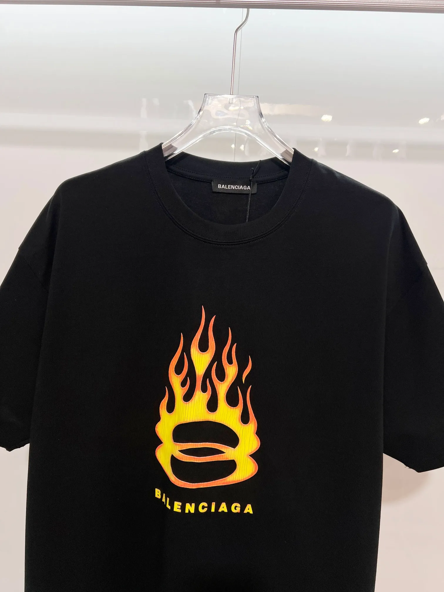Balenciaga 2026New Arrival logo Same Style t · 320 100％ · 32 · ：Black Size：S M L XL